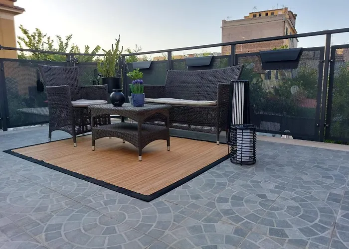 Vic Pigneto, Luxury House Terrace Appartement Rome